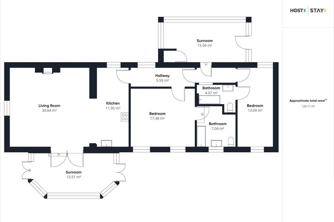 Host & Stay - The Arches Cottage Brotton Esterno foto
